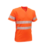 Warnschutz-T-Shirt leuchtorange OXYGEN REFLEX - MELTEC GmbH
