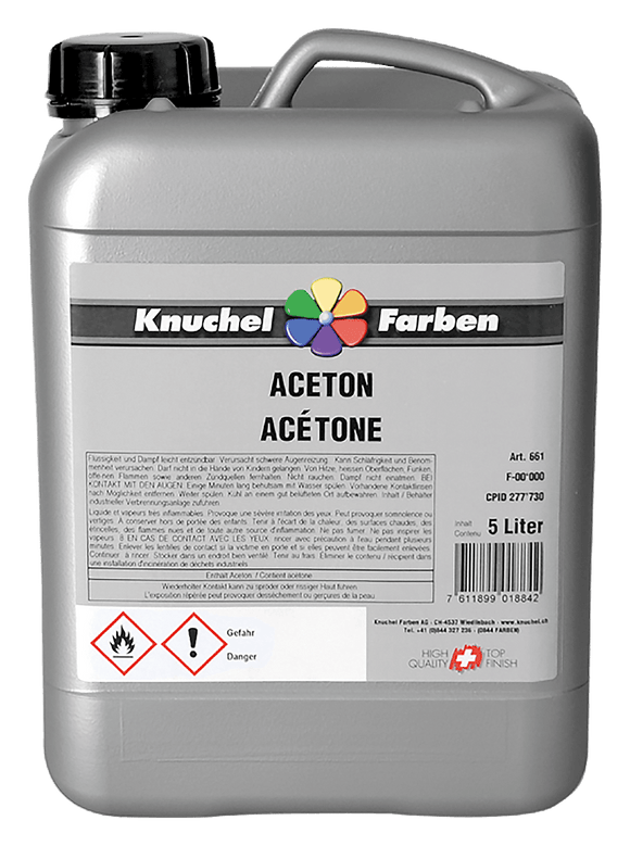Aceton 5 Liter - MELTEC GmbH