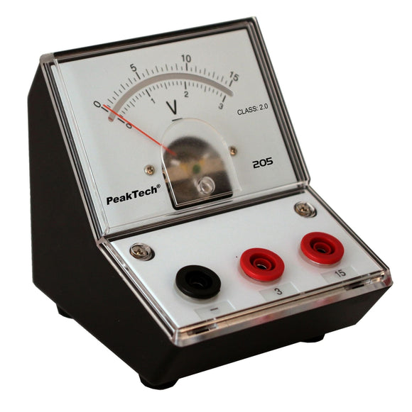 P 205-05 - Analog-Voltmeter 0 - 3 V - 15 (ED-205 3-15V) - MELTEC GmbH