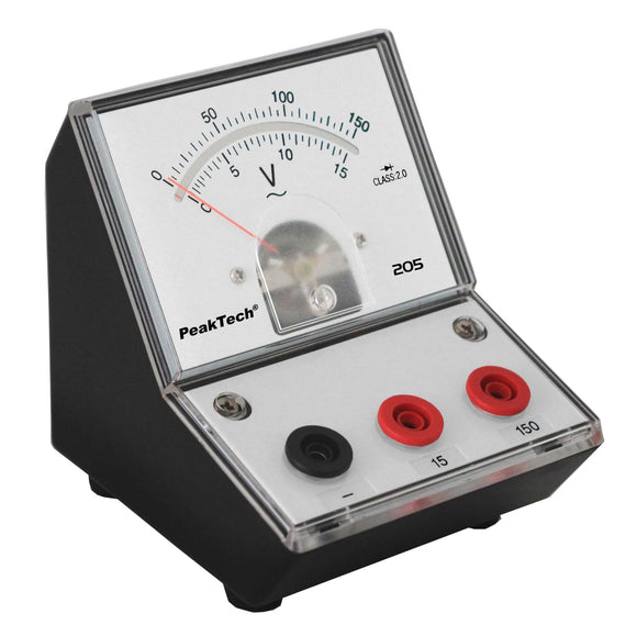 P 205-12 - Analog-Voltmeter 0 - 30 V - 60 V AC (ED-205 30-60V) - MELTEC GmbH