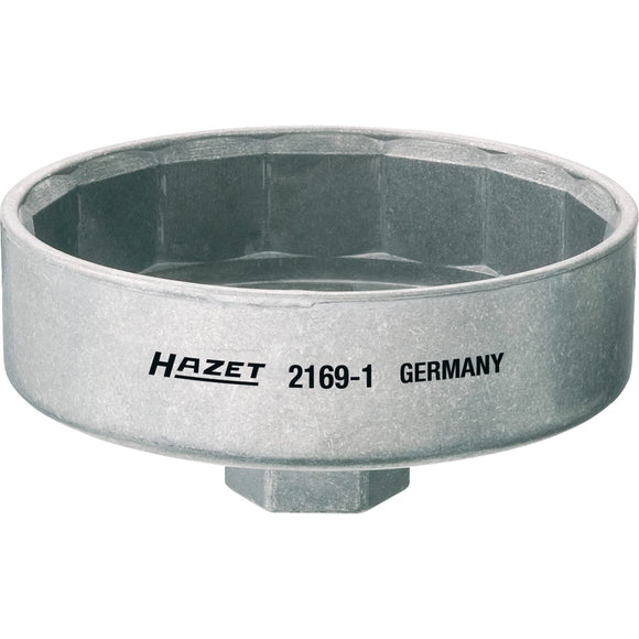 Ölfilter-SchlüsselVierkant 12,5 mm (1/2 Zoll) ∙ Außen-15-kant Profil ∙ 102 mm - MELTEC GmbH