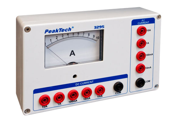 P 3295 - Analog Amperemeter ~ 10A AC/DC - MELTEC GmbH
