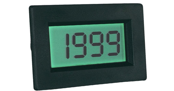 LDP-140 - LCD Voltmeter-Einbaumodul ~ 13 mm Ziffernhöhe mit Hintergrundbeleuchtung - MELTEC GmbH