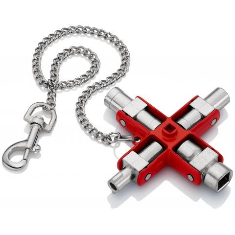 Universal-Schlüssel für gängige Schränke und Absperrsysteme KNIPEX