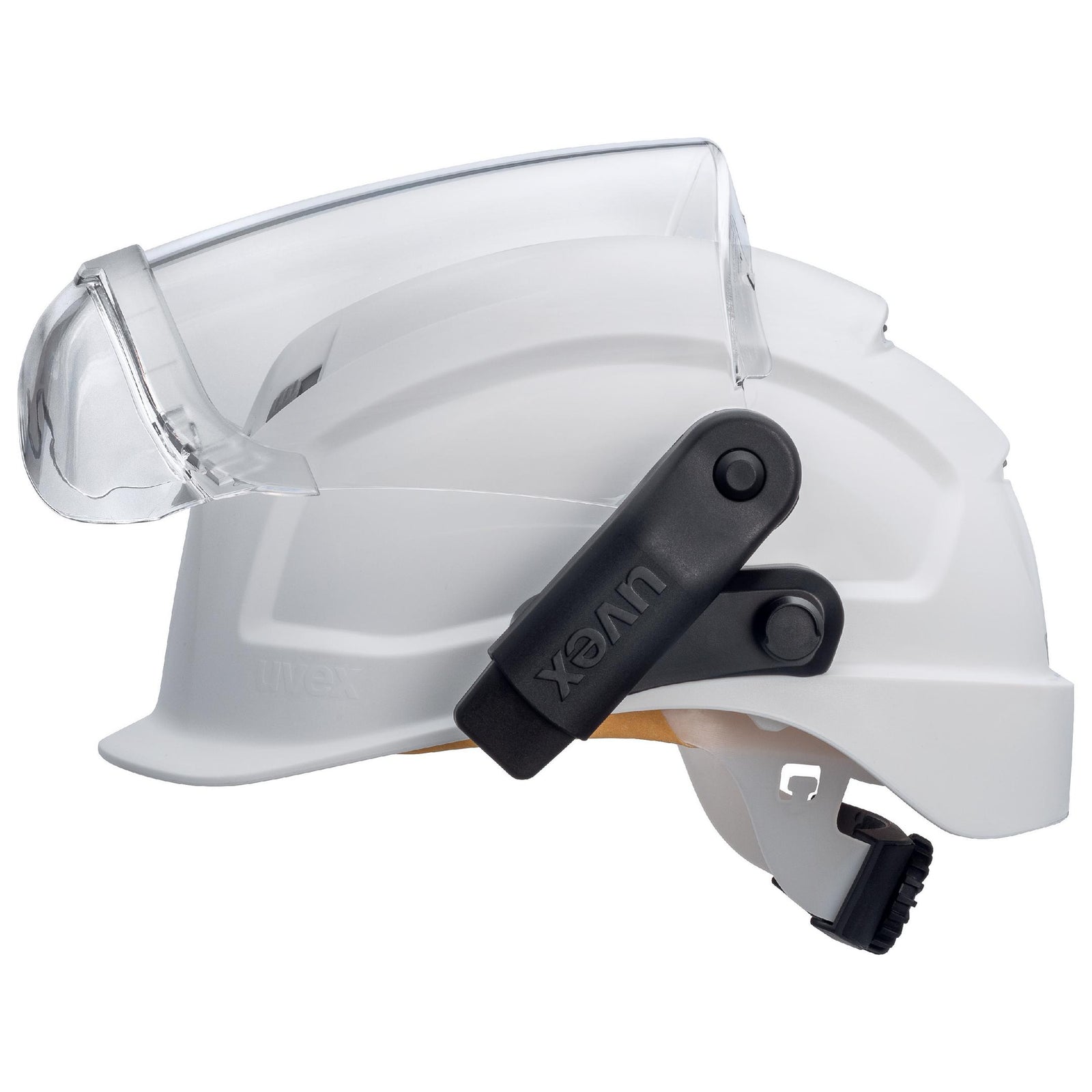 uvex pheos Visier magnetisch innen beschlagfrei, außen extrem kratzfest und chemikalienbeständig mit schmalem Kinnschutz