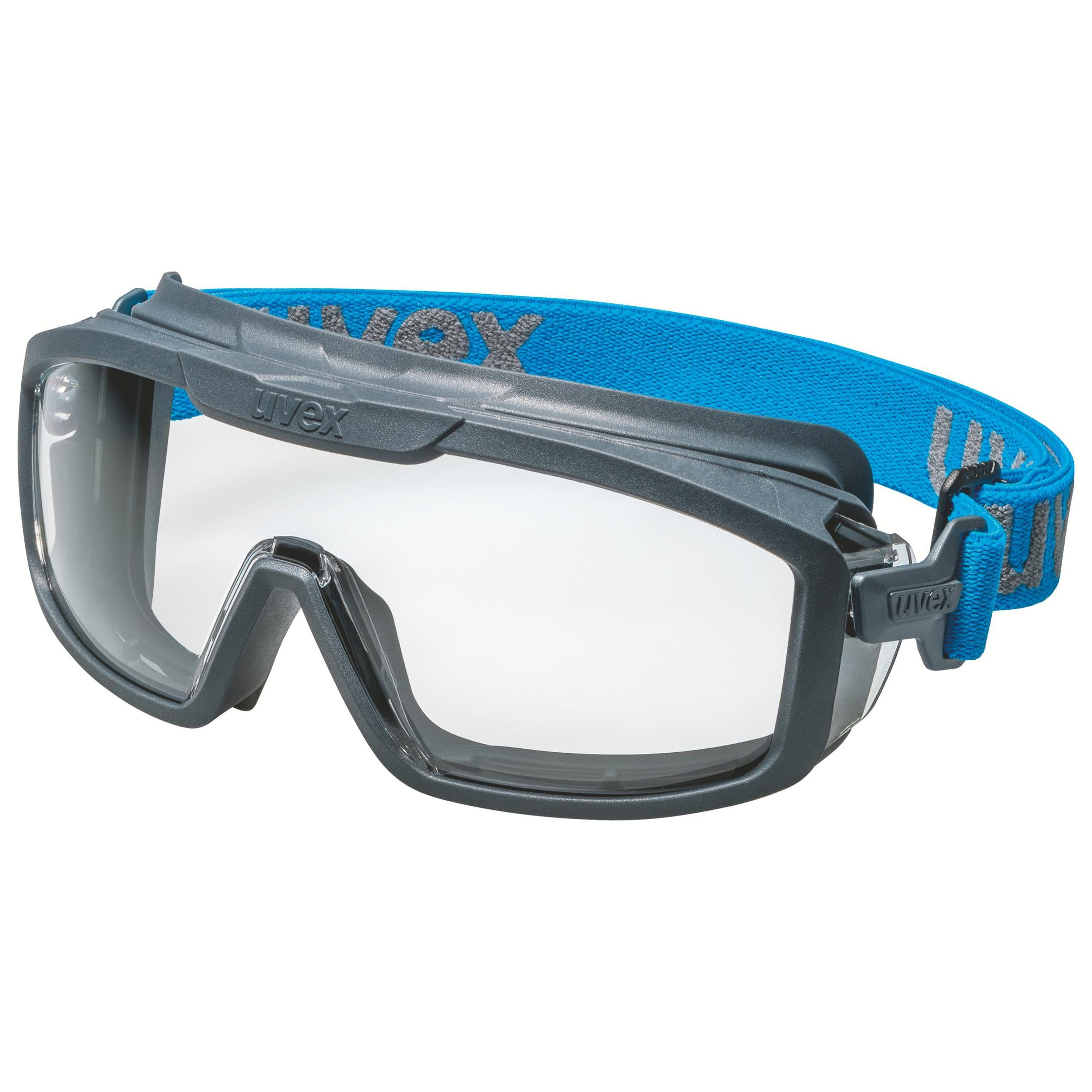 uvex i-guard+ Vollsichtbrille innen beschlagfrei, außen extrem kratzfest und chemikalienbeständig