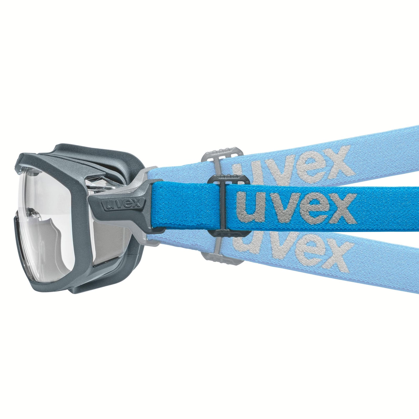 uvex i-guard+ Vollsichtbrille innen beschlagfrei, außen extrem kratzfest und chemikalienbeständig