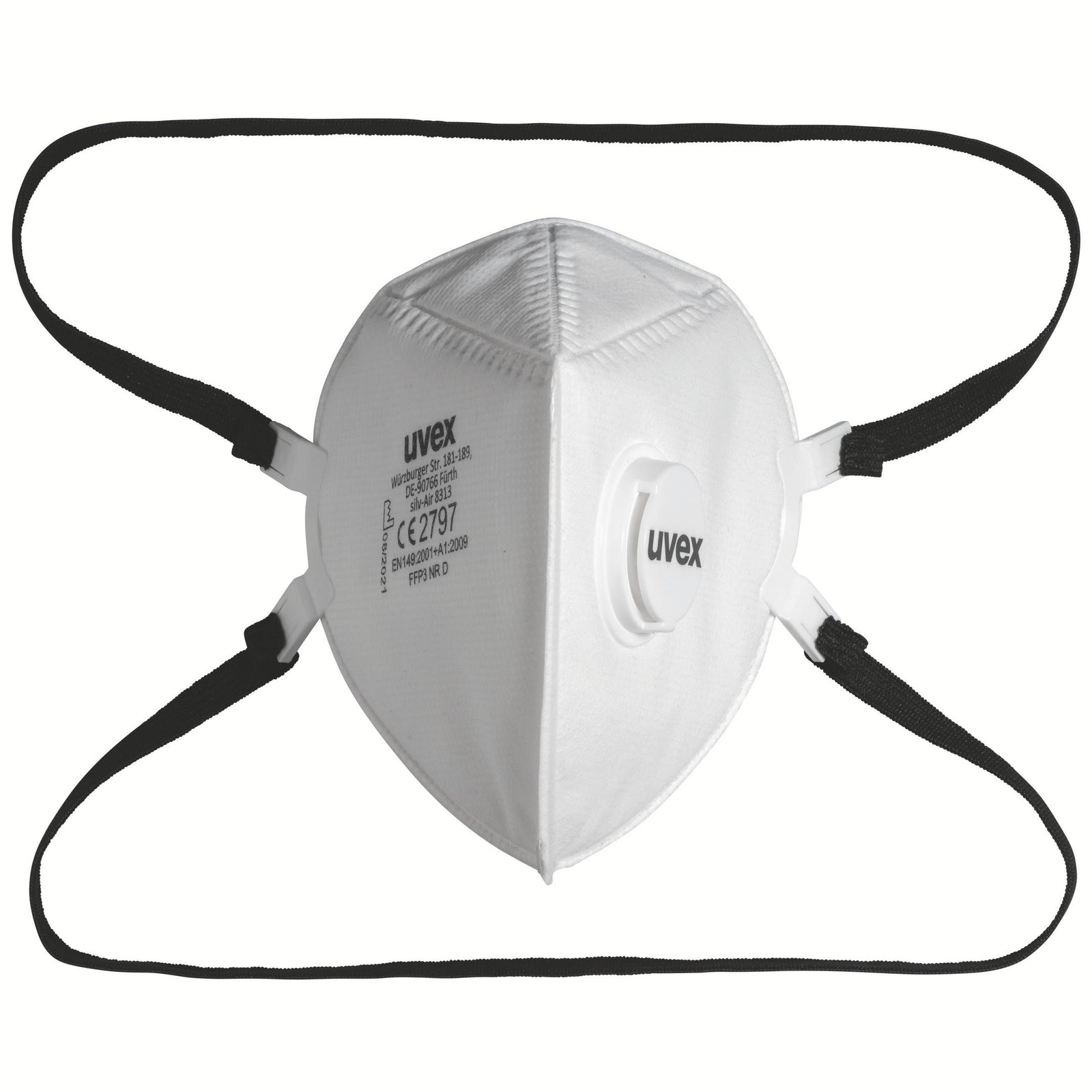 uvex silv-Air exxcel 8313 Atemschutzmaske FFP3