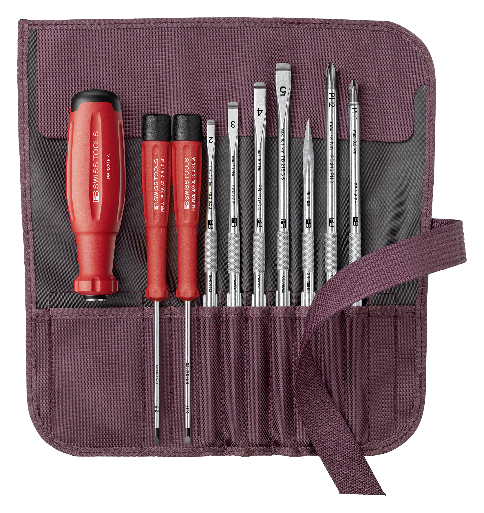 Schraubenzieherset PB 38218 SwissGrip Evo BO