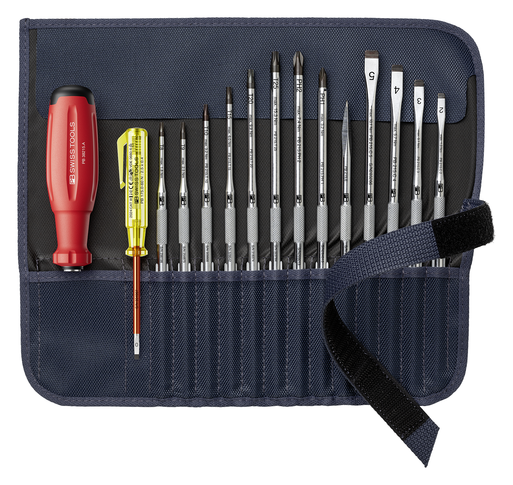 Schraubenzieherset PB 38222 SwissGrip Evo GY