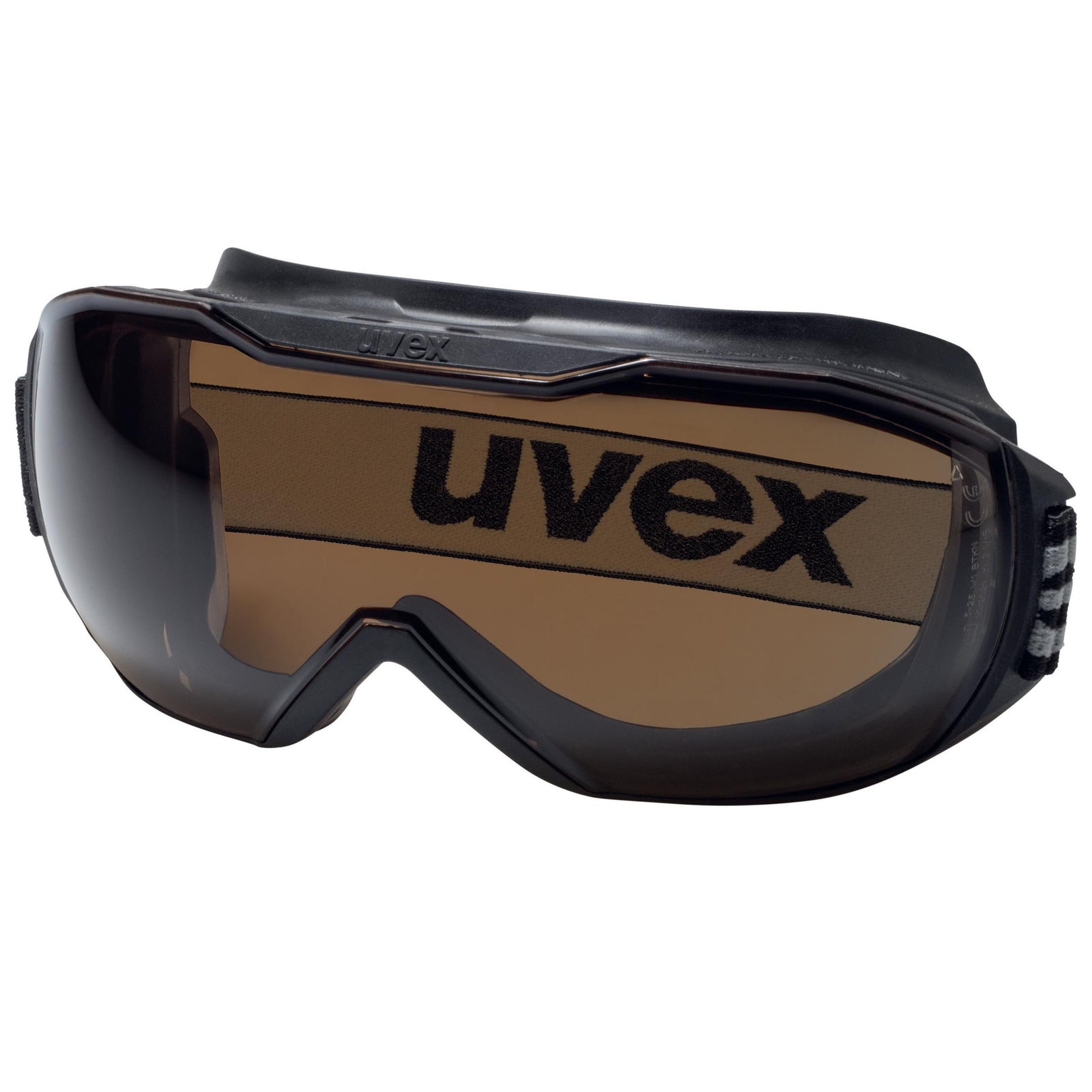 uvex megasonic CBR23 Vollsichtbrille innen beschlagfrei, außen extrem kratzfest und chemikalienbeständig