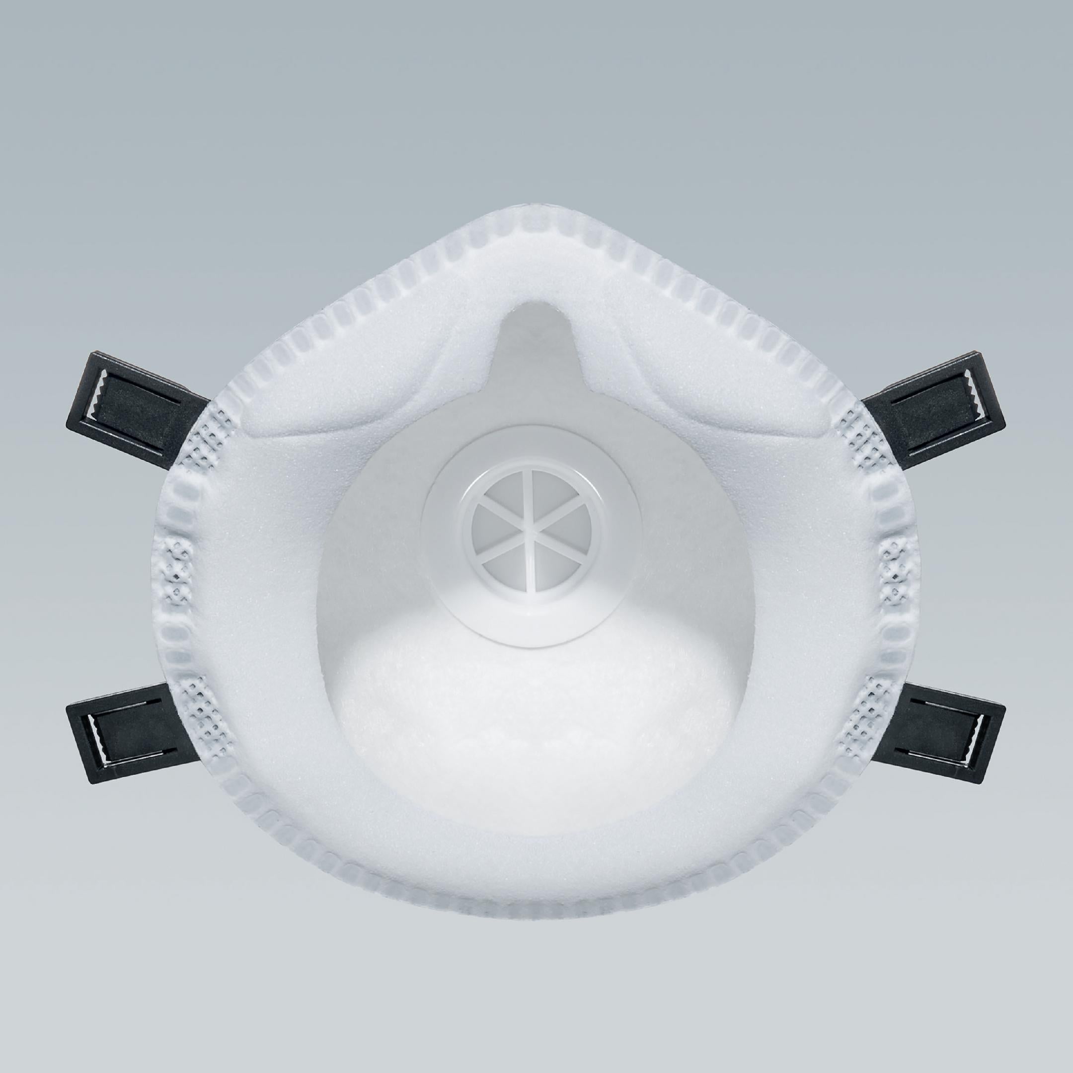 uvex silv-Air exxcel 7317 Atemschutzmaske FFP3 (80 Stück einzelverpackt)