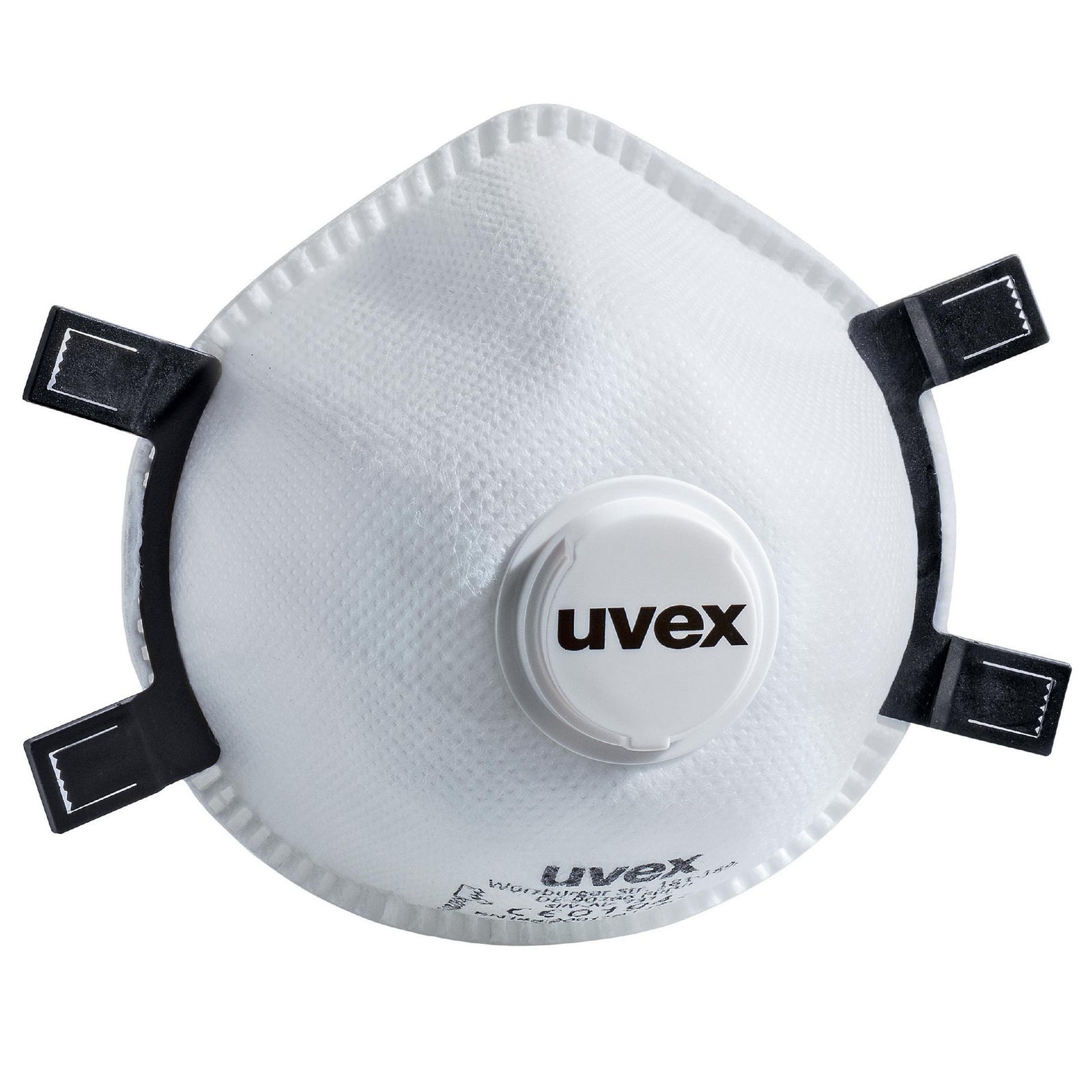 uvex silv-Air exxcel 7317 Atemschutzmaske FFP3 (80 Stück einzelverpackt)