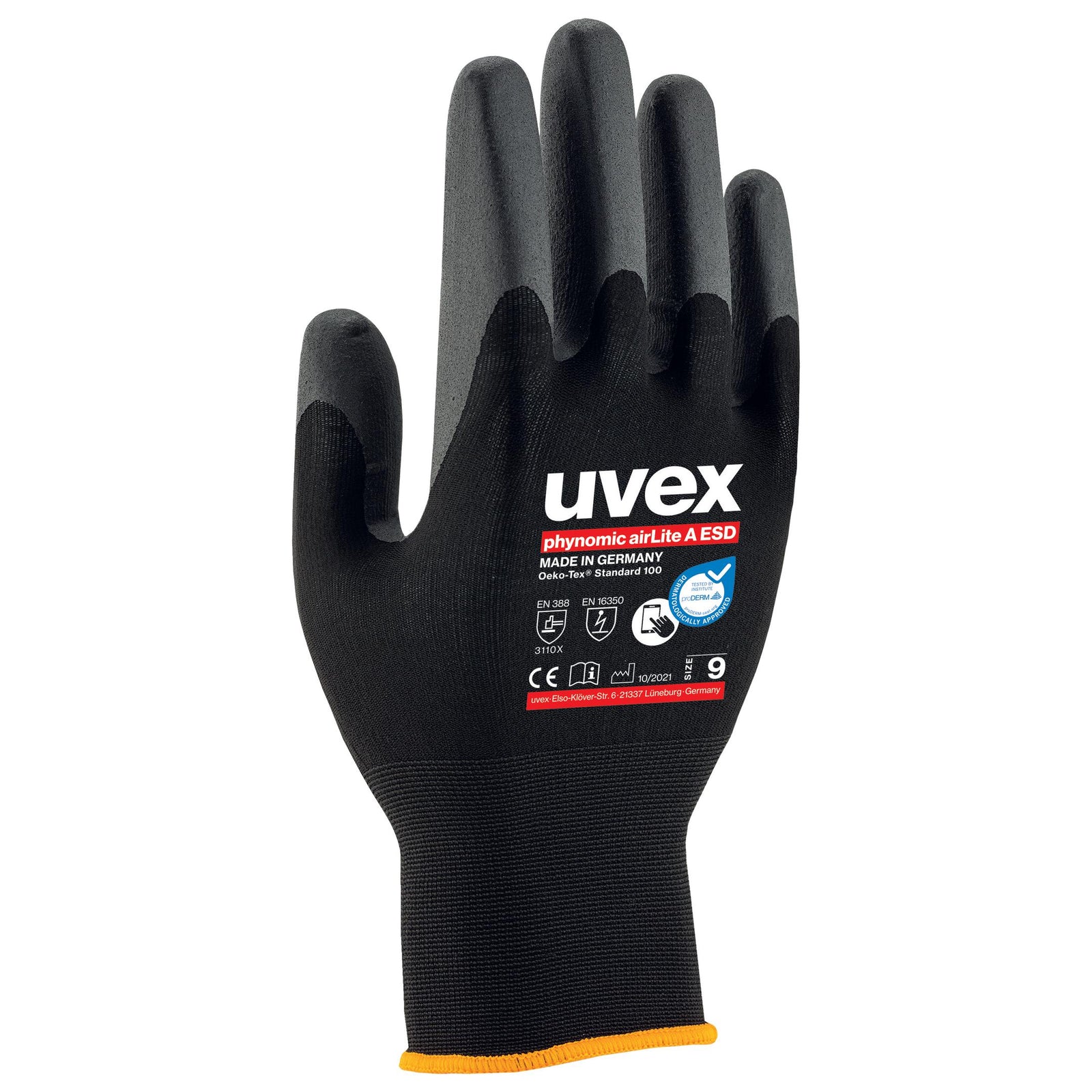 uvex phynomic airLite A ESD Montagehandschuh