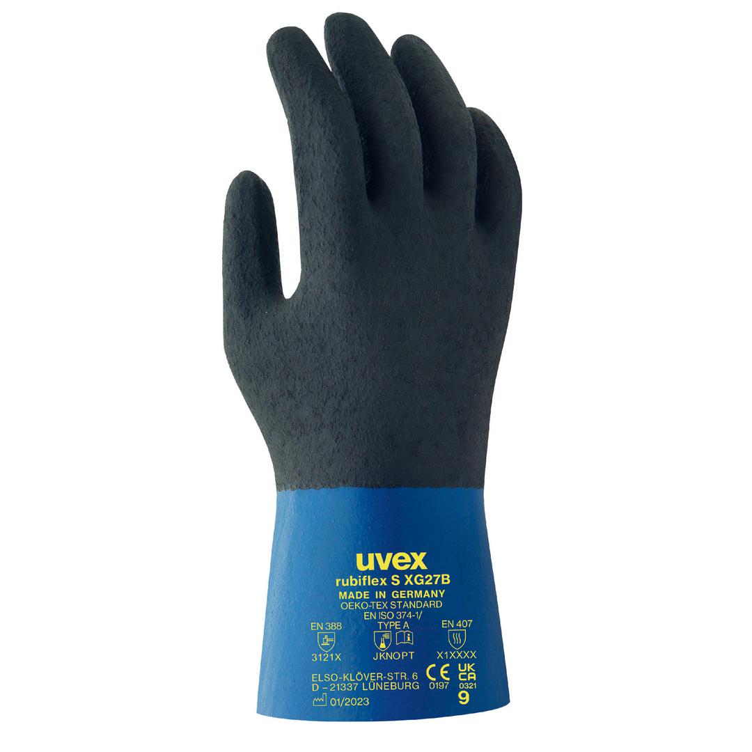 uvex rubiflex S XG27B Chemikalienschutzhandschuh