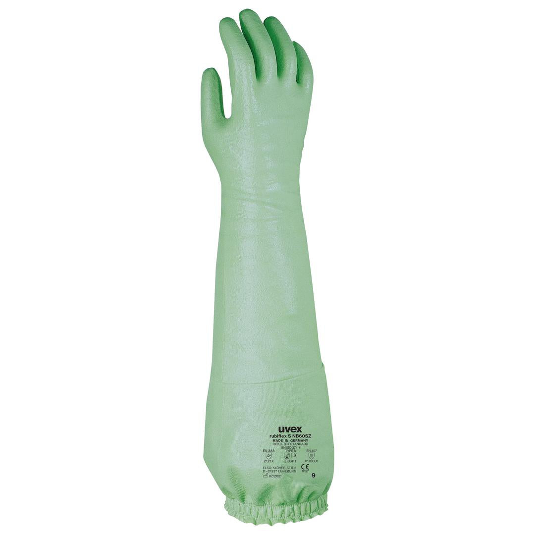 uvex rubiflex S NB60SZ Chemikalienschutzhandschuh