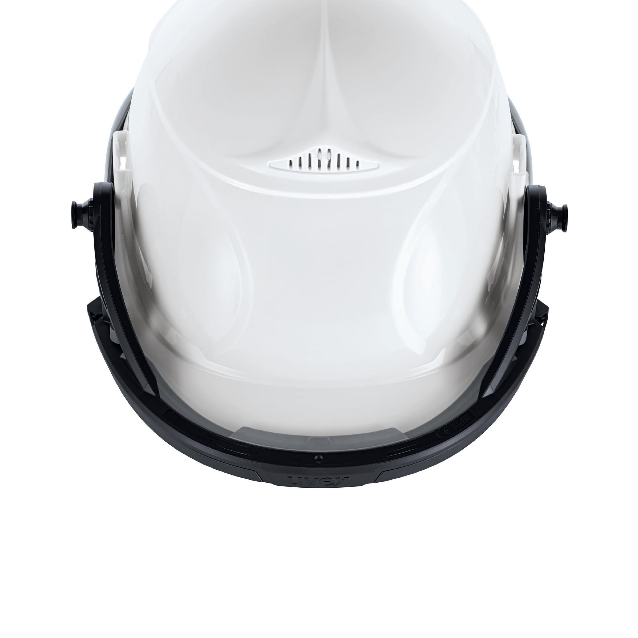 uvex vimox Visier farblos innen beschlagfrei, außen extrem kratzfest und chemikalienbeständig