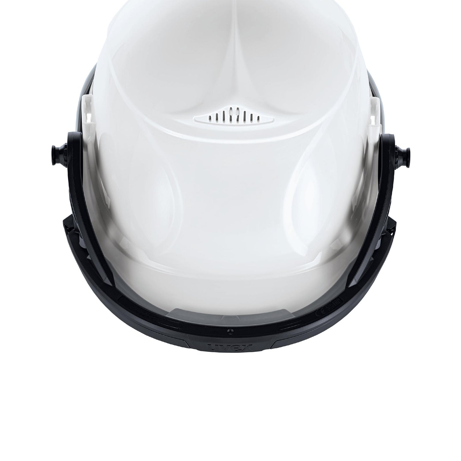 uvex vimox Visier farblos innen beschlagfrei, außen extrem kratzfest und chemikalienbeständig