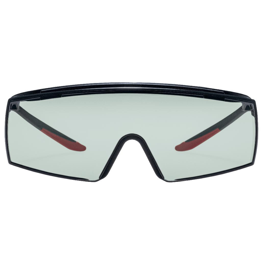 uvex super f OTG Infrarotschutzüberbrille innen beschlagfrei, außen kratzfest und robust gegen Funken, Infrarot-/Multischutzstufe 1,