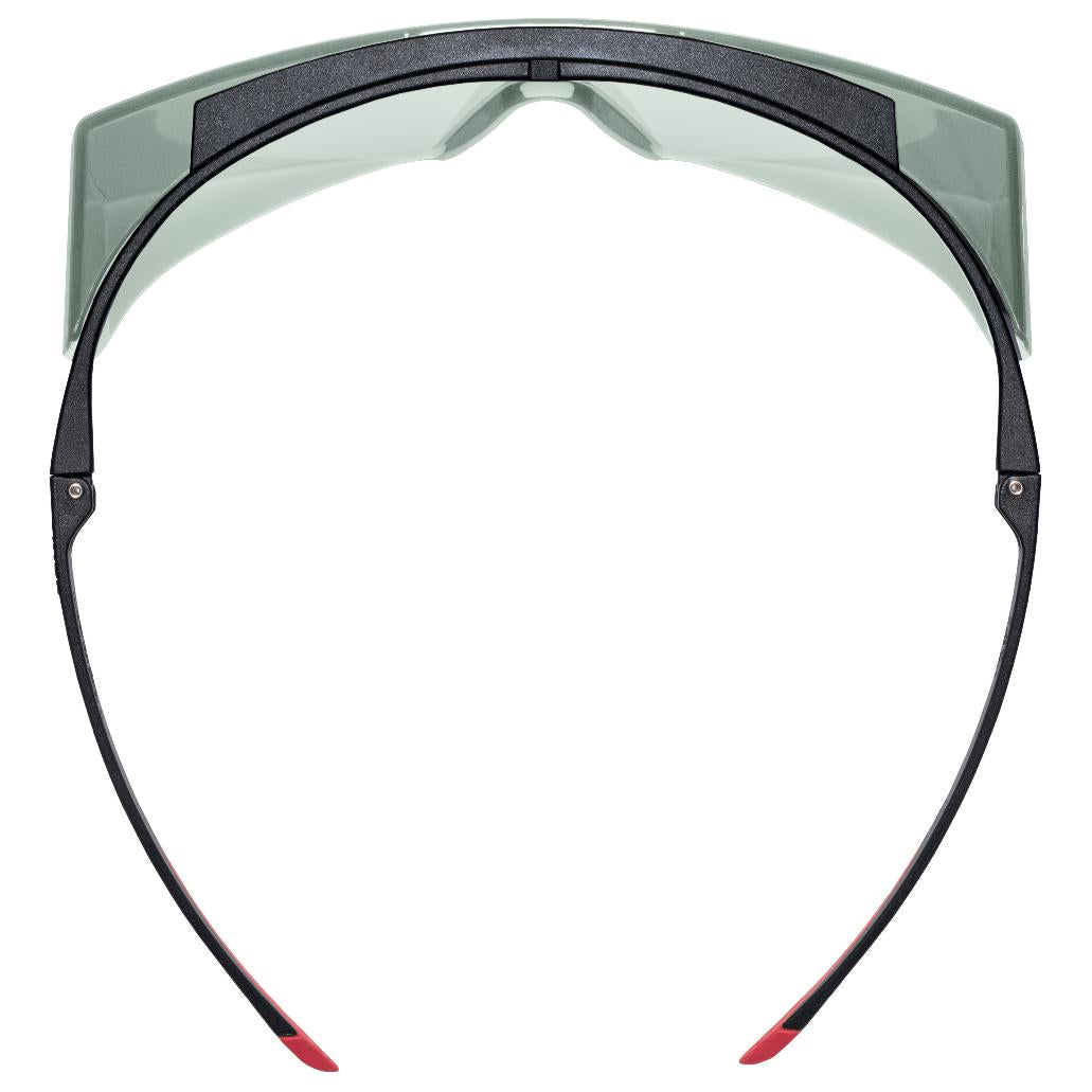 uvex super f OTG Infrarotschutzüberbrille innen beschlagfrei, außen kratzfest und robust gegen Funken, Infrarot-/Multischutzstufe 1,