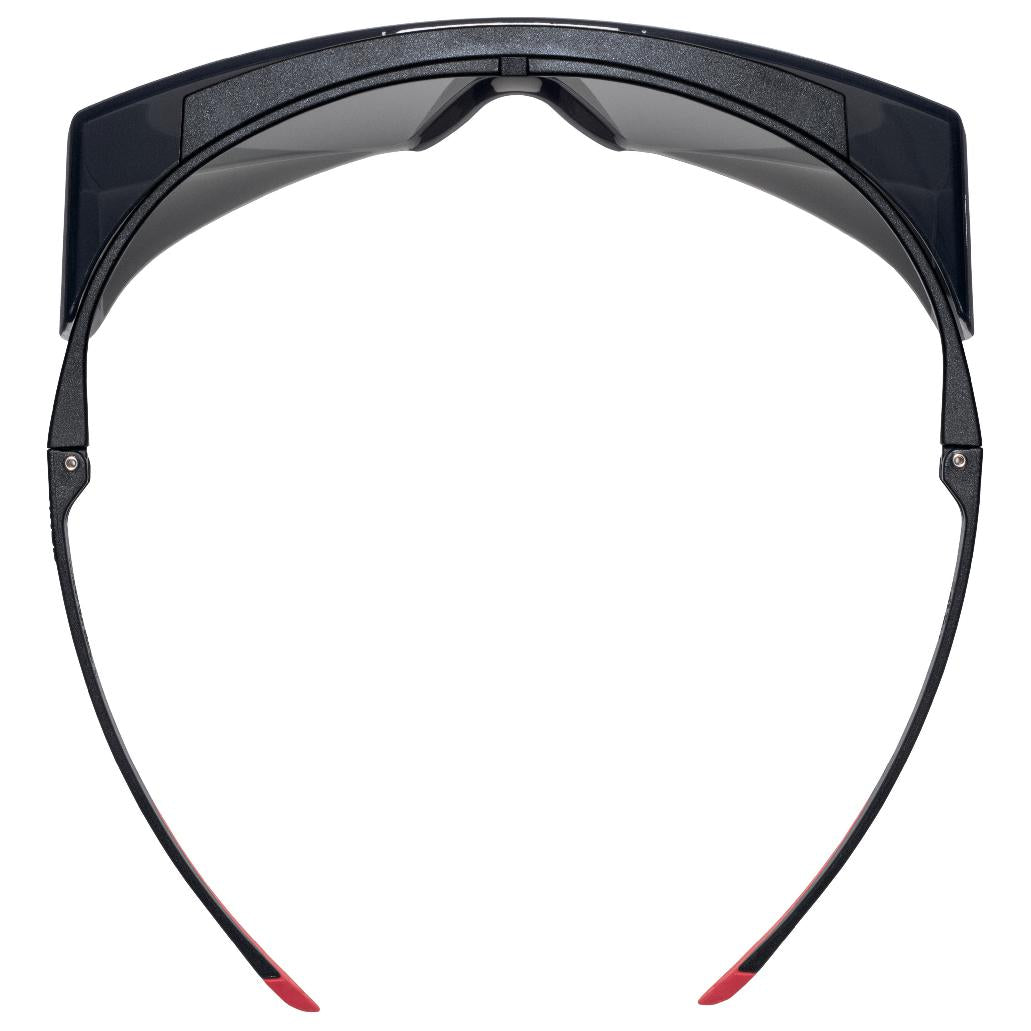 uvex super f OTG Infrarotschutzüberbrille innen beschlagfrei, außen kratzfest und robust gegen Funken, Infrarot-/Multischutzstufe 3