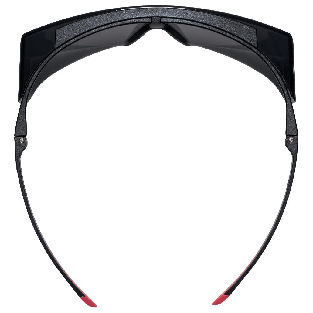 uvex super f OTG Infrarotschutzüberbrille innen beschlagfrei, außen kratzfest und robust gegen Funken, Infrarot-/Multischutzstufe 5
