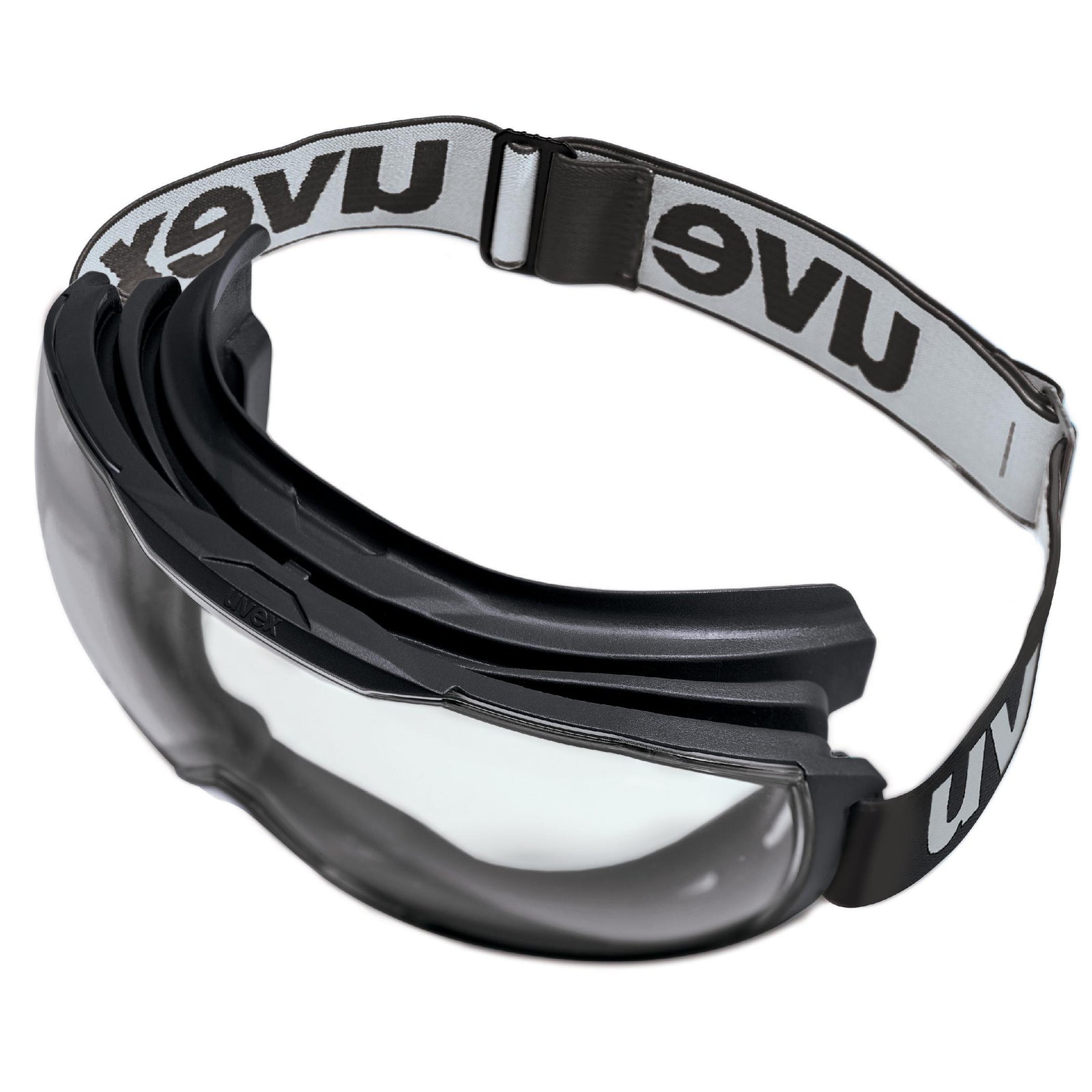 uvex megasonic Vollsichtbrille außen kratzfest, innen dauerhaft beschlagfrei