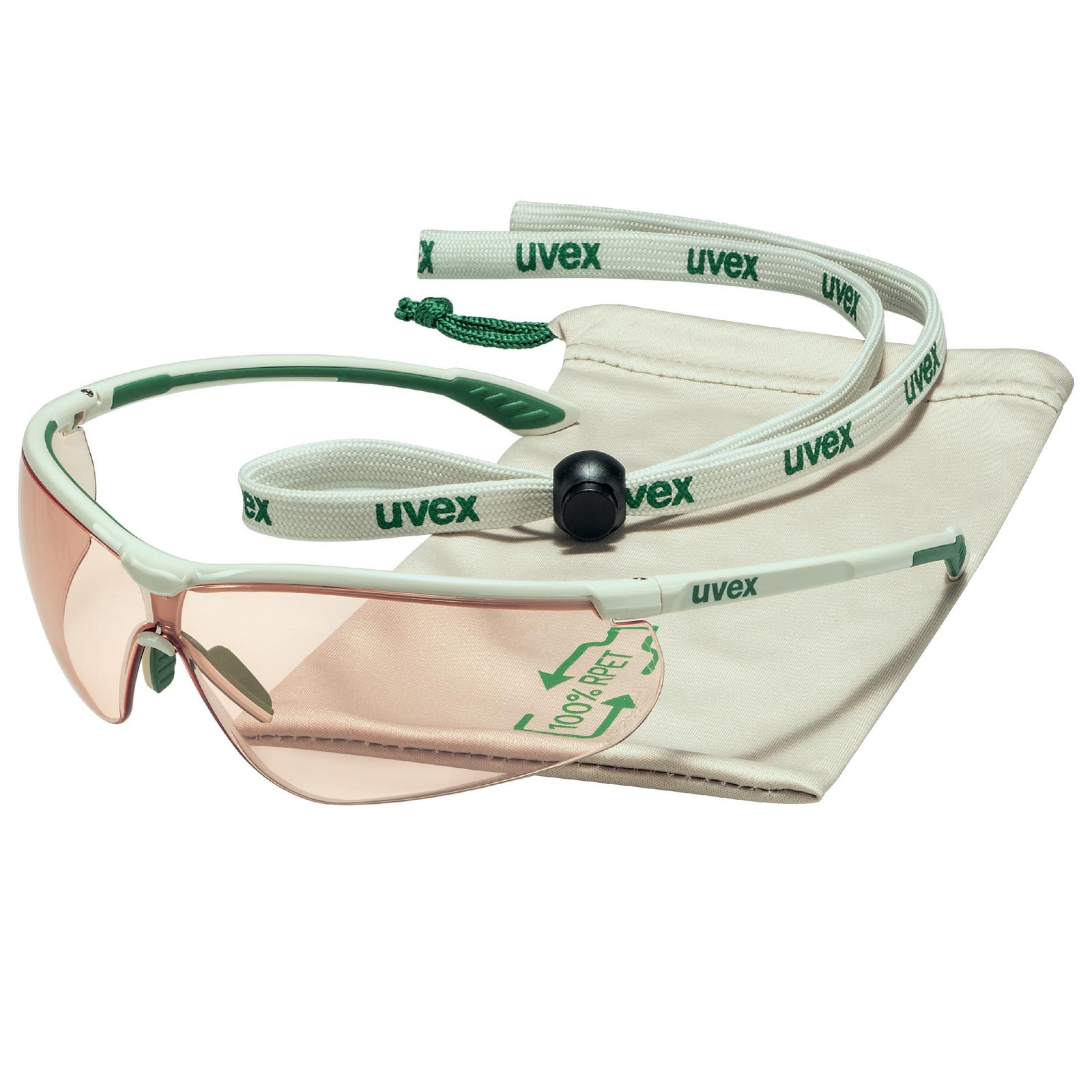 uvex sportstyle planet Bügelbrille innen beschlagfrei, außen extrem kratzfest und chemikalienbeständig (Set)