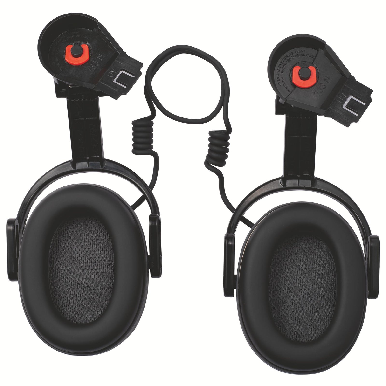 Helmbügel für die Montage der Gehörschutzkapsel am Helm über den 30mm Helmslot