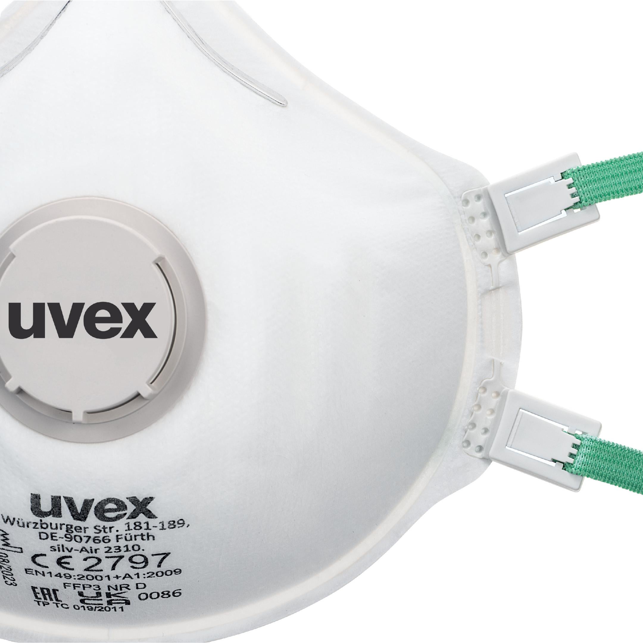 uvex silv-Air c 2310 planet Atemschutzmaske FFP3