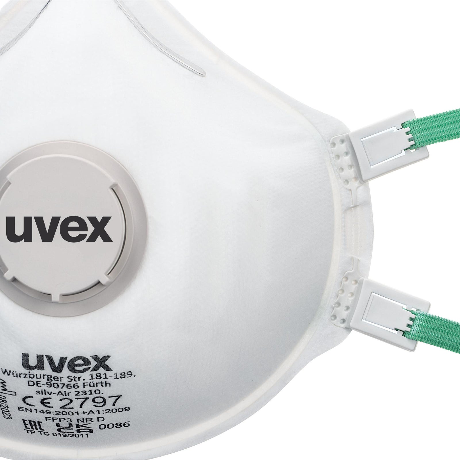 uvex silv-Air c 2310 planet Atemschutzmaske FFP3