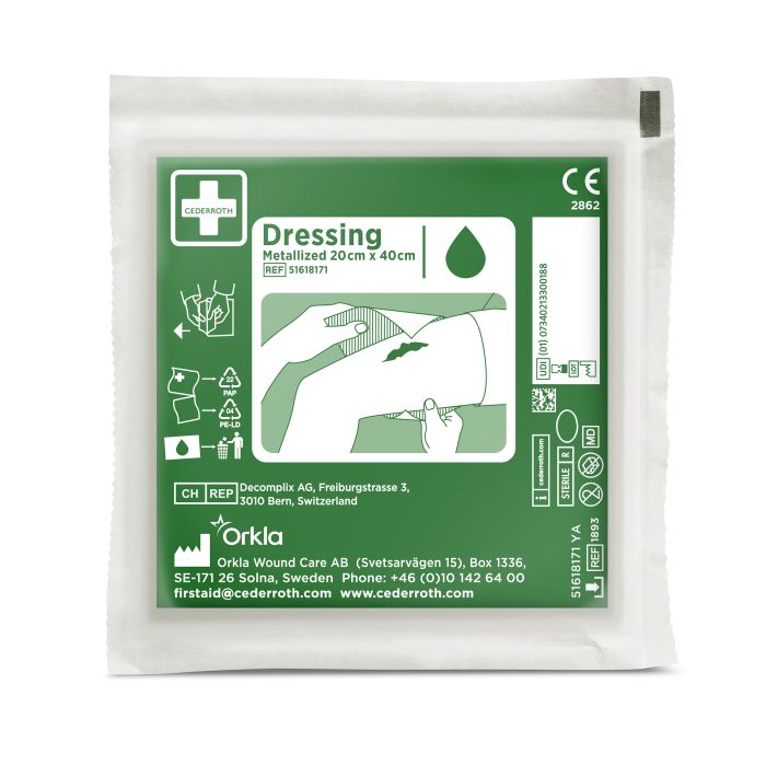 95886 Netzverband Mit Kompressen Cederroth Net Dressing Ref 1893