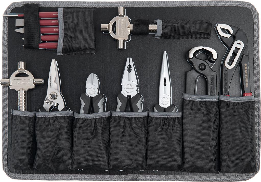 WERKZEUGKOFFER B100, ABS, 1/4" + 1/2", 170 TLG. - MELTEC GmbH