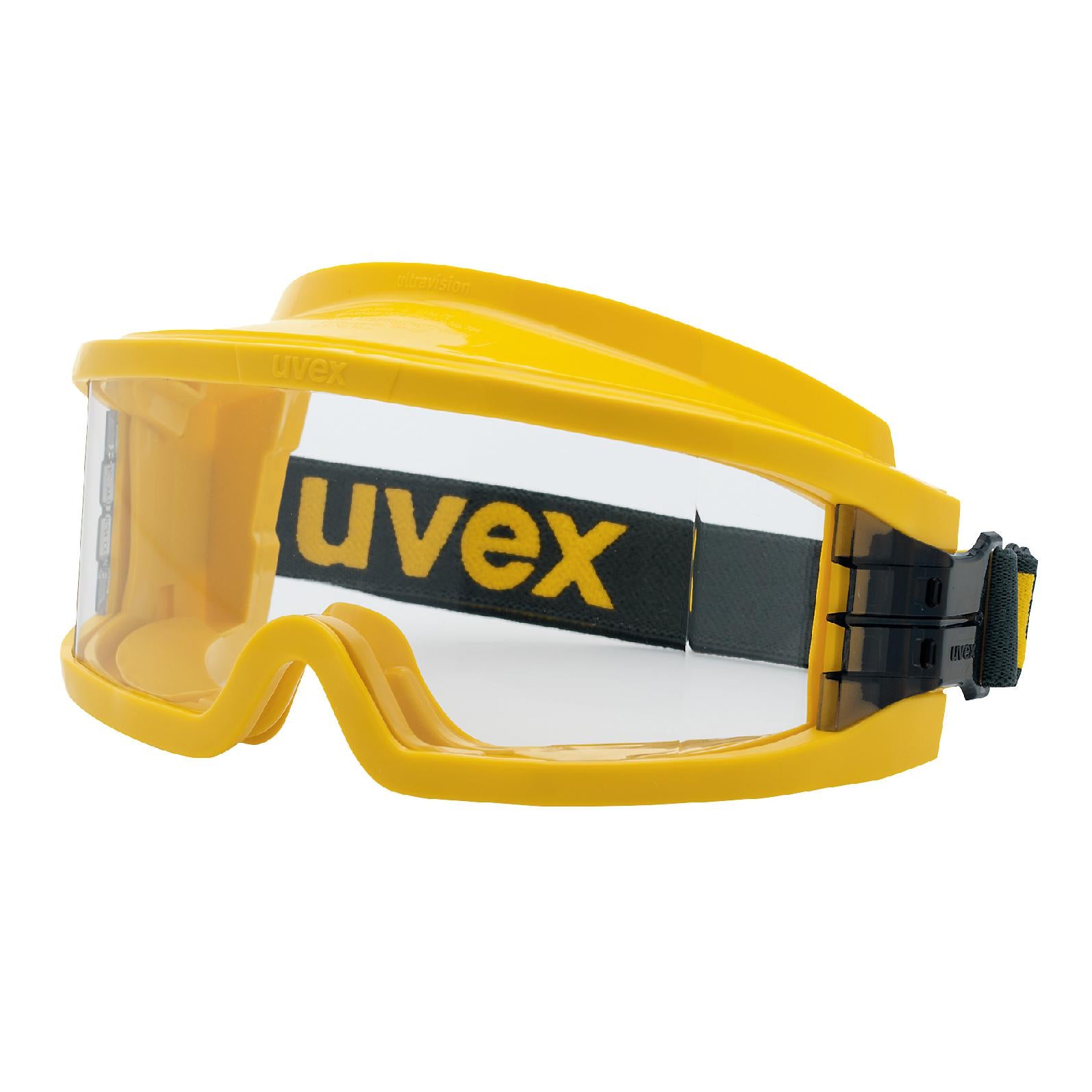 uvex ultravision Vollsichtbrille innen beschlagfrei, außen extrem kratzfest und chemikalienbeständig (gasdicht)