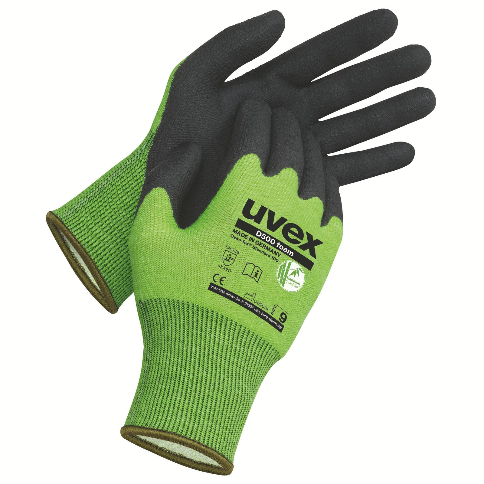 uvex D500 foam Schnittschutzhandschuh