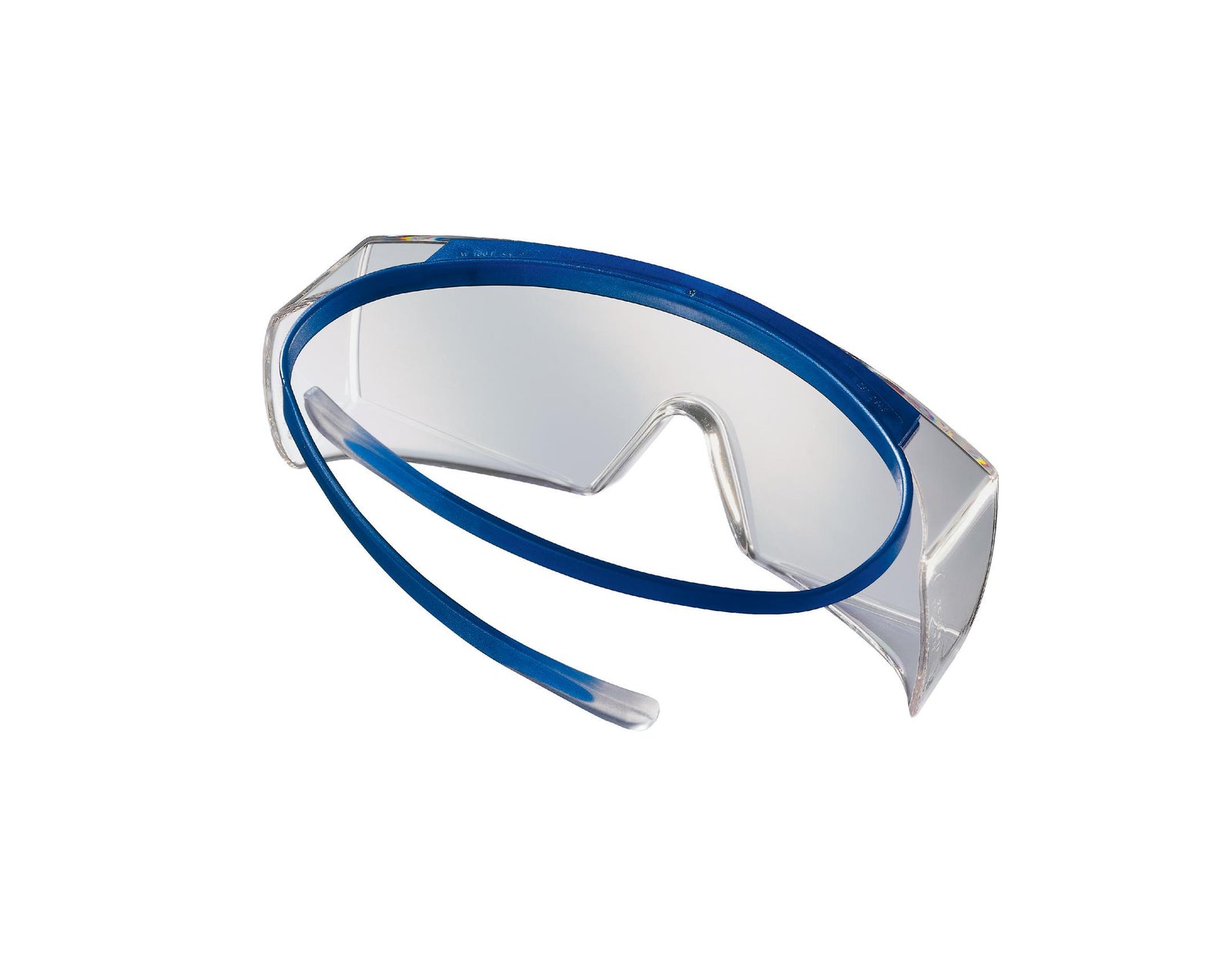 uvex super OTG Bügelbrille beidseitig extrem kratzfest und chemikalienbeständig