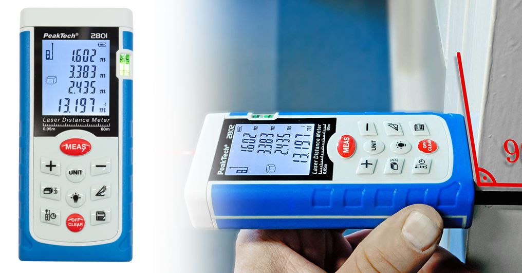 P 2801 Laser-Entfernungsmessgerät bis 60 Meter - MELTEC GmbH