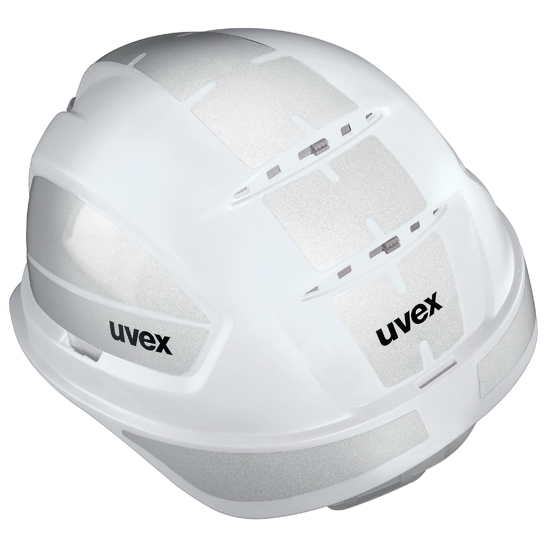 uvex pheos B-WR Schutzhelm weiß mit Reflexset L