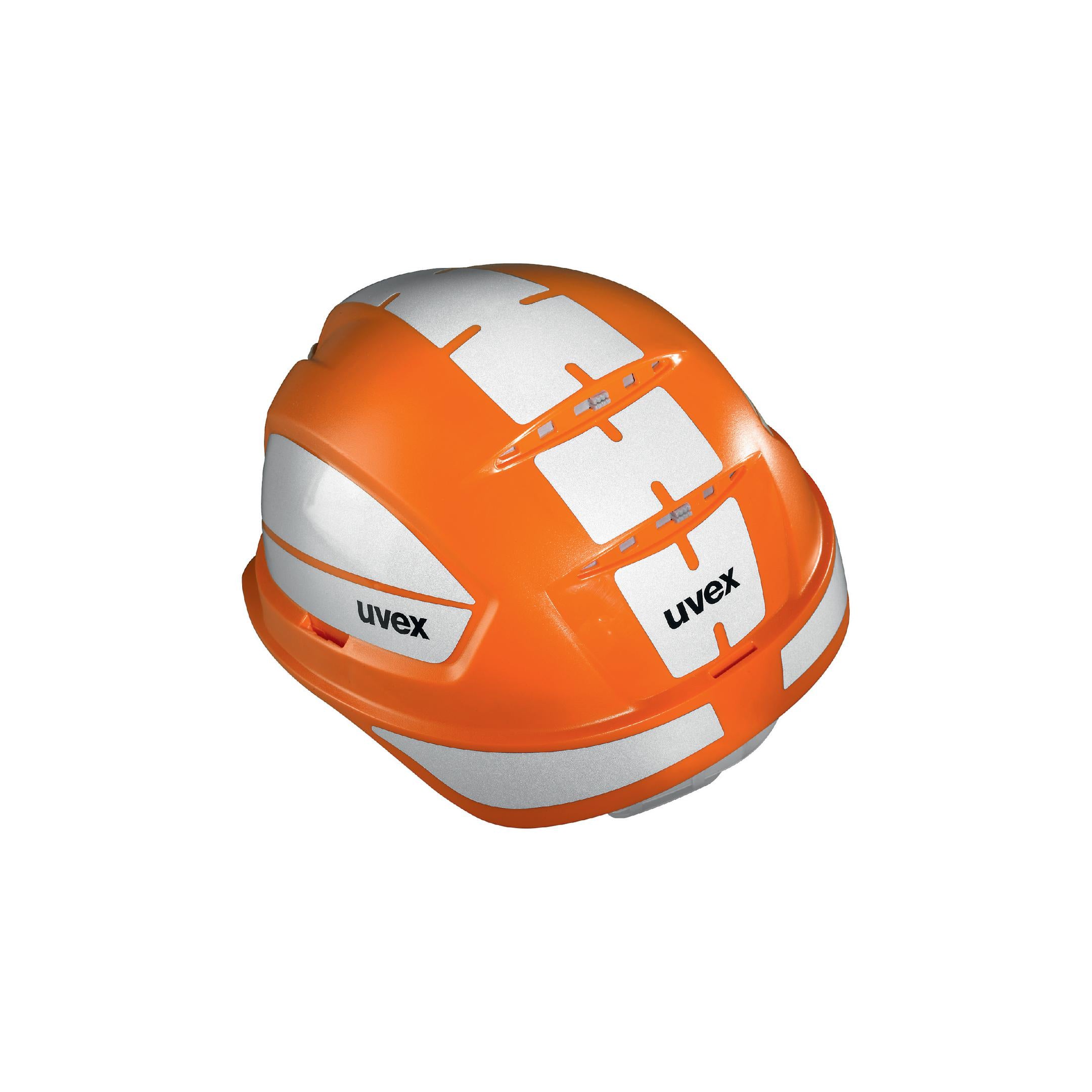uvex pheos B-WR Schutzhelm orange mit Reflexset L
