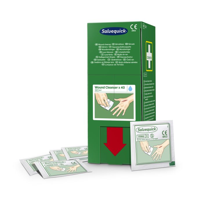 95950 Wundreinigungstüchlein Salvequick Ref 3227