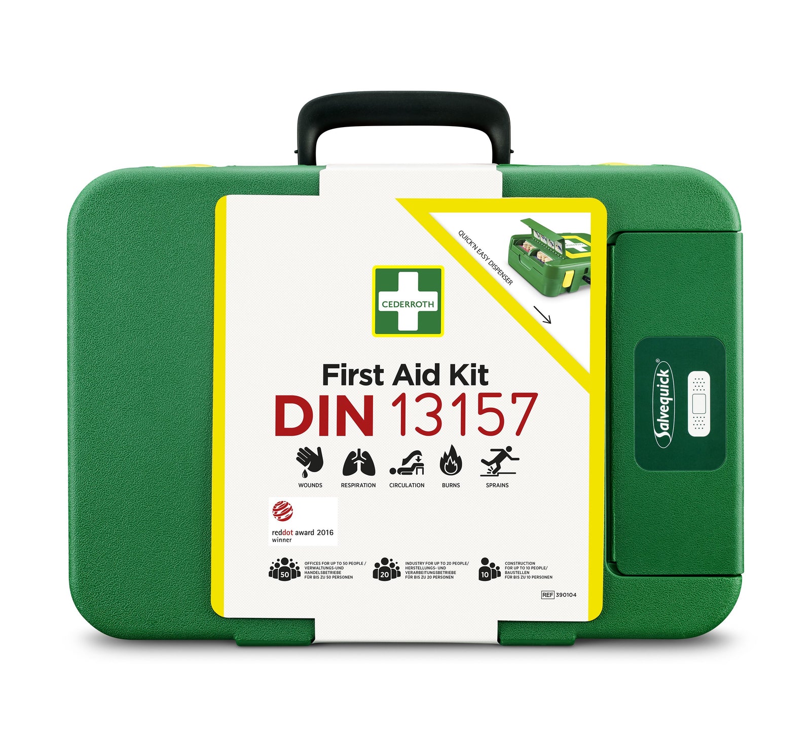 95870-D Erste-hilfe-koffer Cederroth First Aid Kit X-large Din 13157 Ref 390104