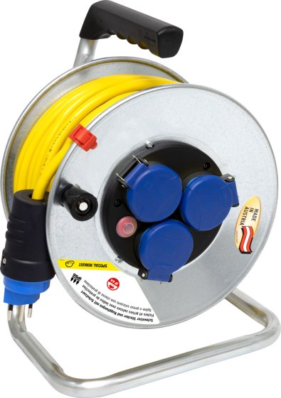Garant SK 290 Kabelrolle, 3x Steckdose T13, Stecker T13