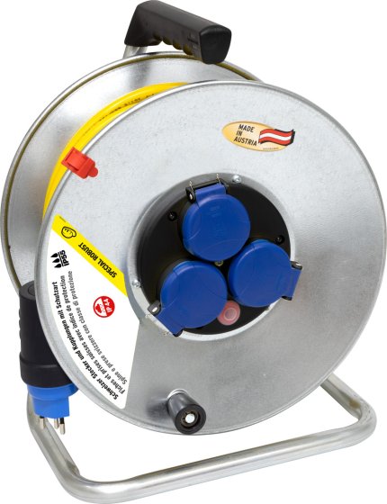 Garant SK 290 Kabelrolle, 3x Steckdose T13, Stecker T13