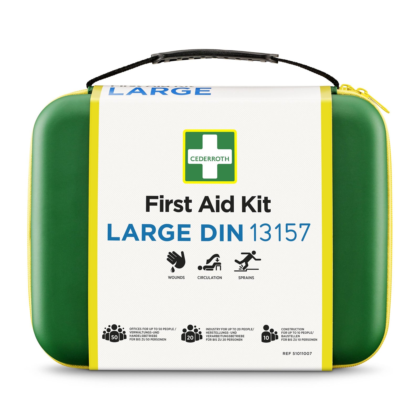 95870-L-D- Erste-hilfe-koffer Cederroth First Aid Kit Large Din 13157 Ref 51011007