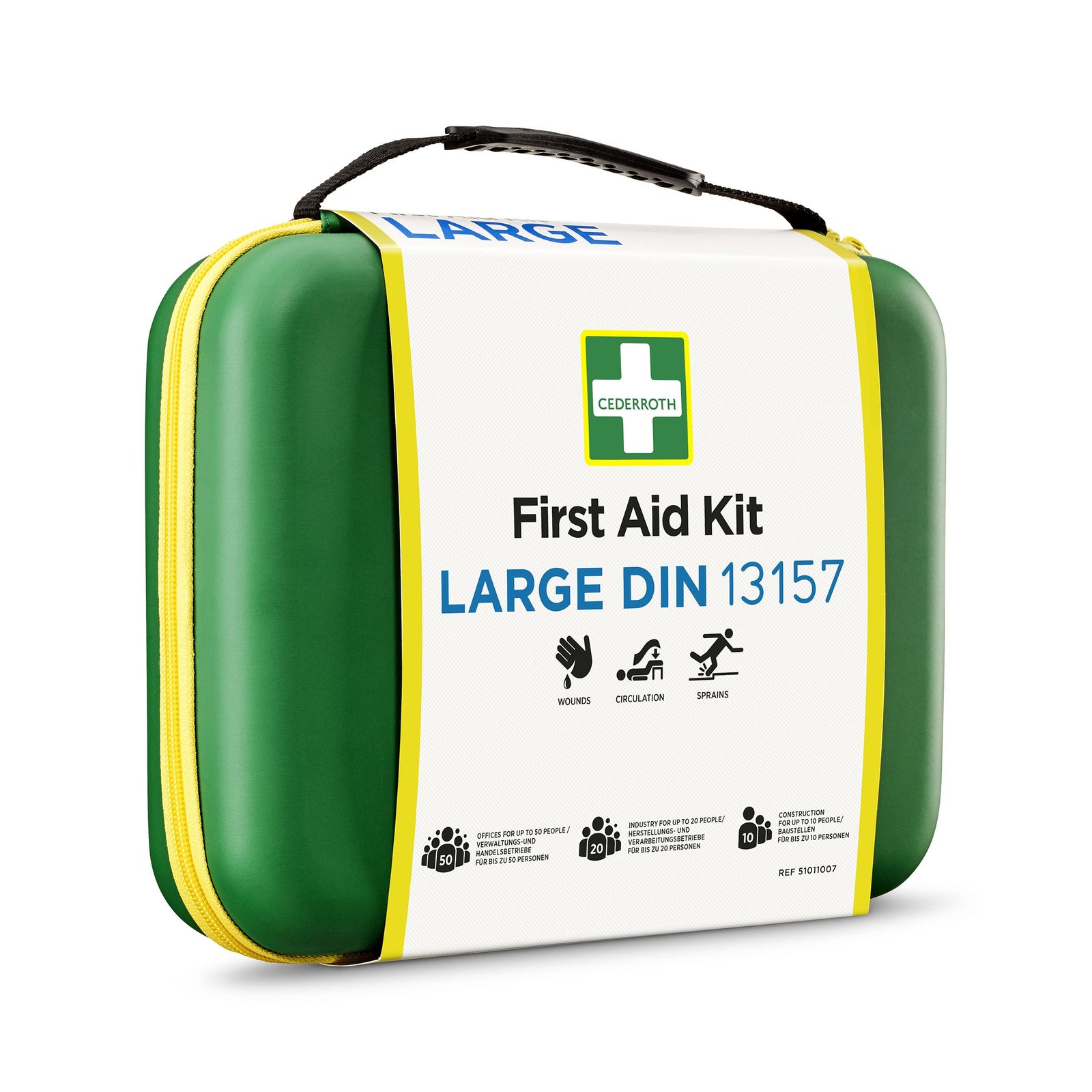 95870-L-D- Erste-hilfe-koffer Cederroth First Aid Kit Large Din 13157 Ref 51011007