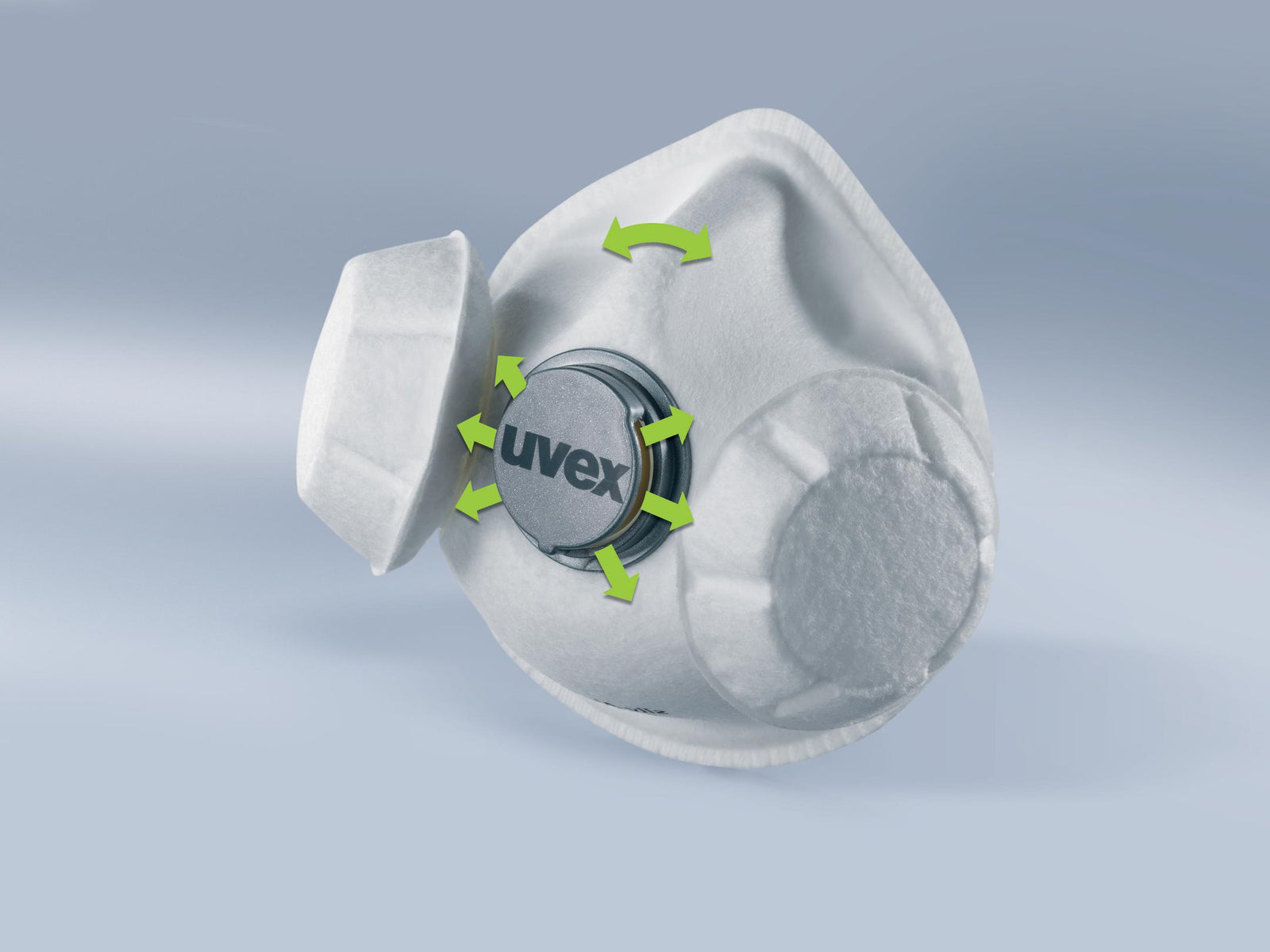 uvex silv-Air exxcel 7333 Atemschutzmaske FFP3