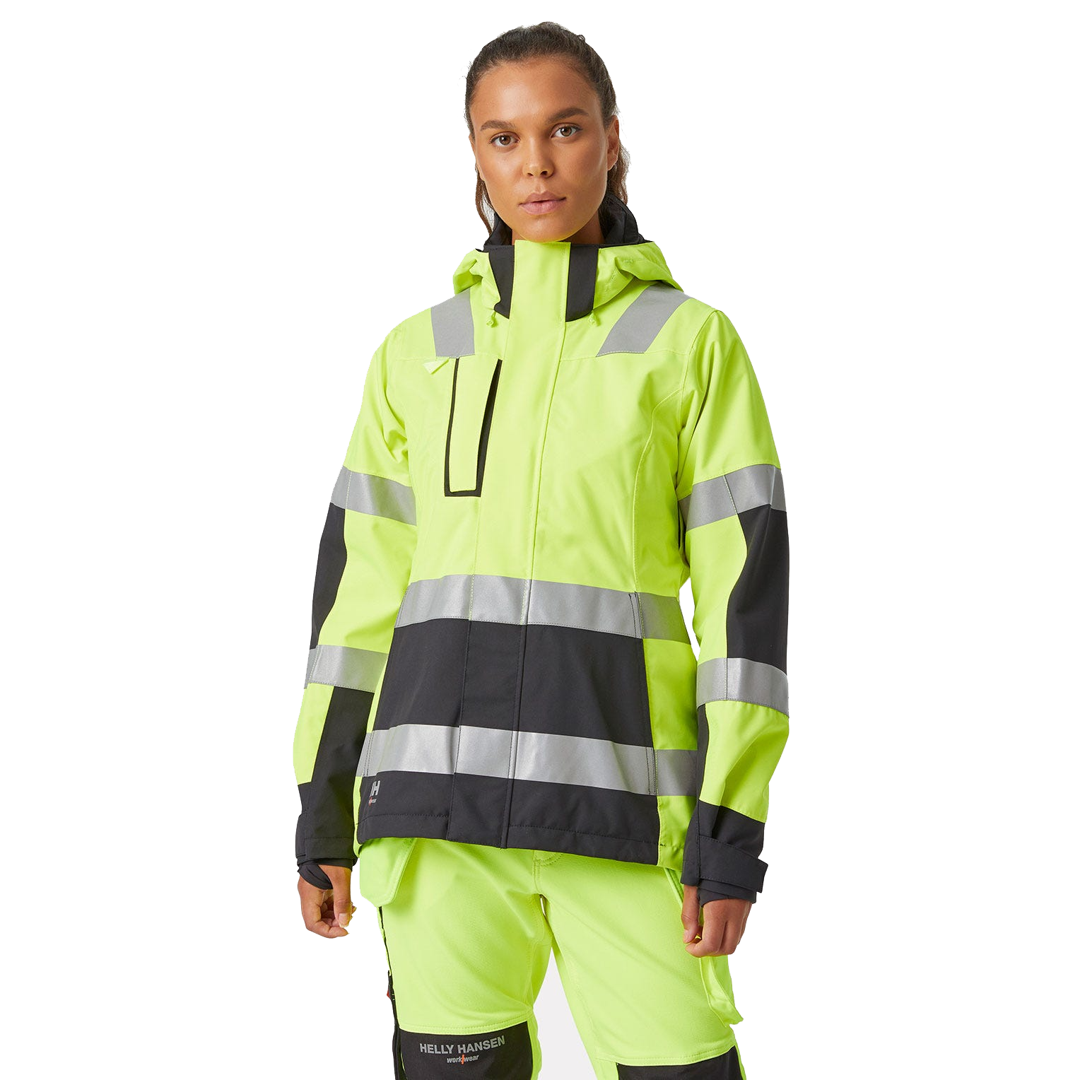 Luna Hi Vis Wasserdichte Damen-Shelljacke