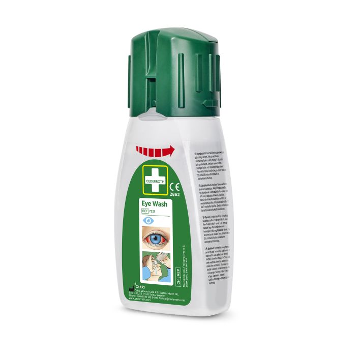 95250 Augenspül-Taschenflasche Cederroth, 0,235 l
