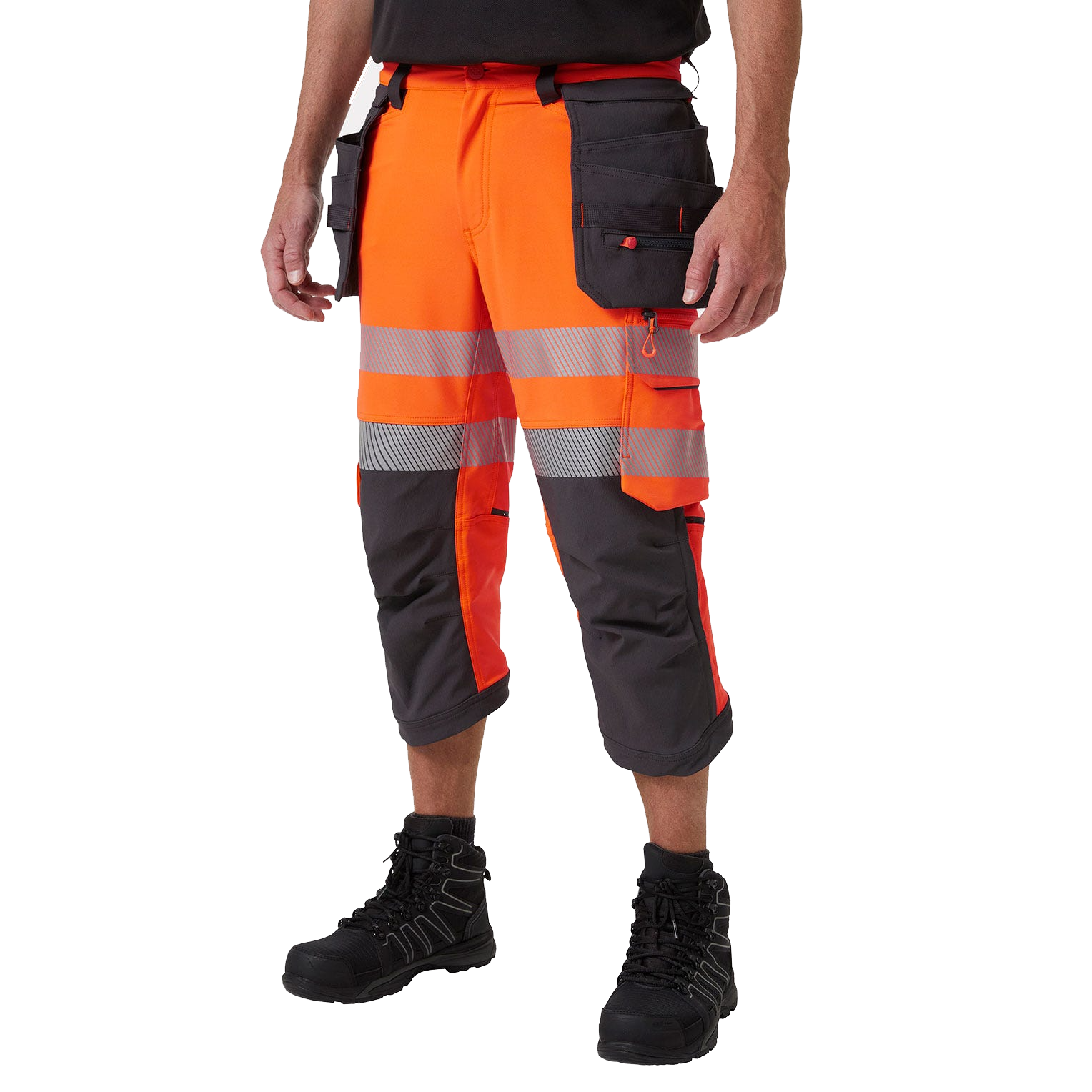 ICU BRZ Hi Vis Piraten-Bauhose Klasse 1