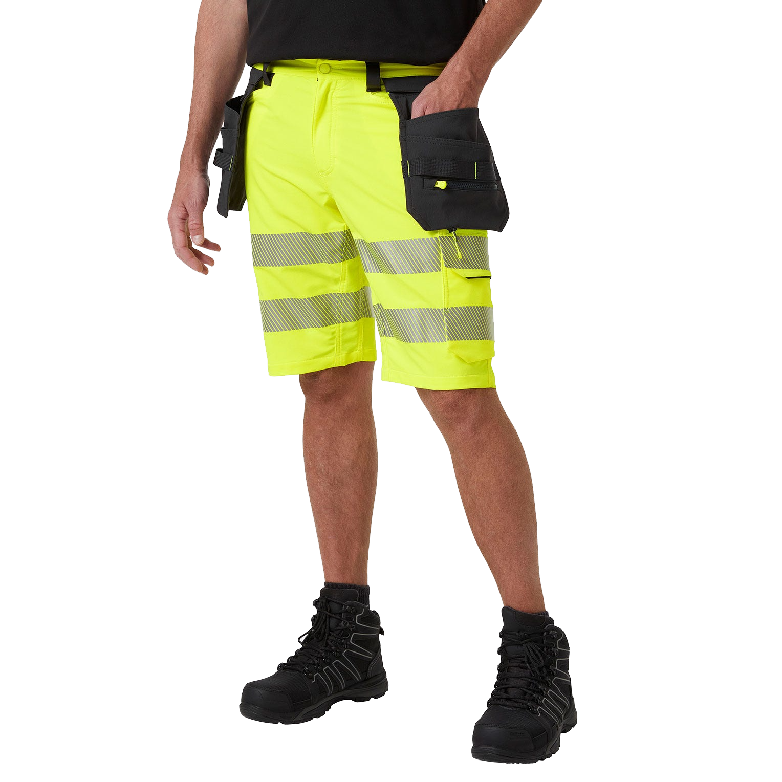 ICU Hi Vis Baushorts Klasse 1